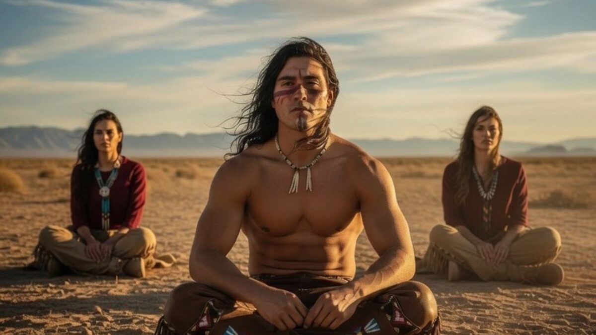 Please Don’t Leave Us Here,” She Begged—The Giant Apache Warrior Answered, “I Won’t Leave My Family_VMDT