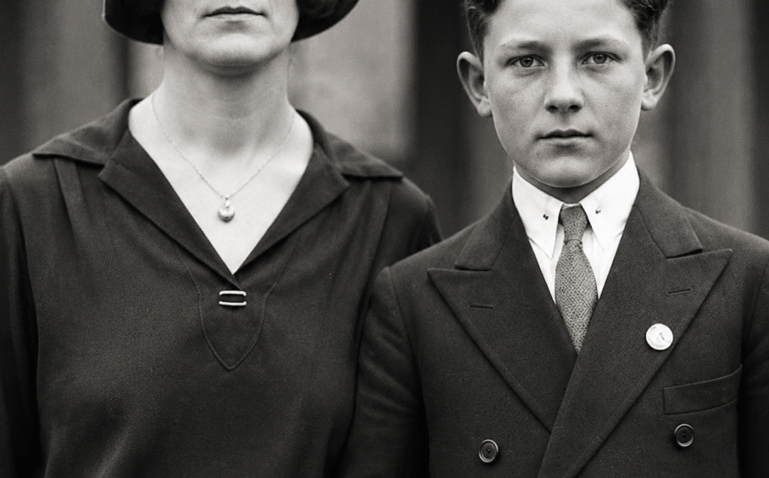 A Mother and Her Son in 1925 — Experts Analyze the Photo and Are Left Speechless
