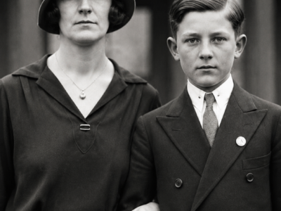 A Mother and Her Son in 1925 — Experts Analyze the Photo and Are Left Speechless