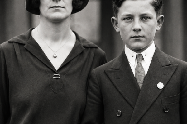 A Mother and Her Son in 1925 — Experts Analyze the Photo and Are Left Speechless