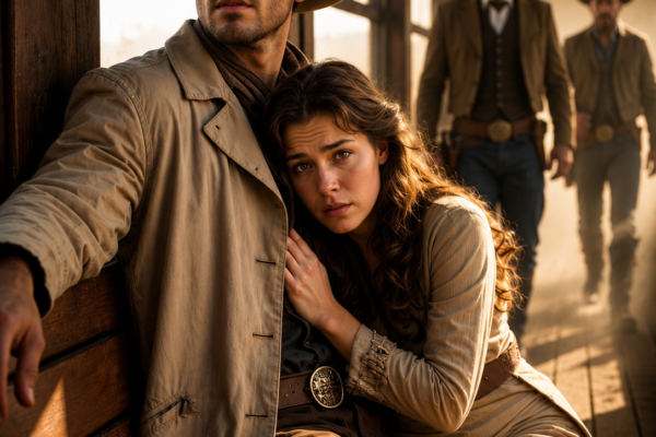 “Sir, Can I Slip Under Your Coat?” The Young Girl Whispered—The Silent Rancher Froze in Shock.