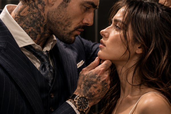 DOORS LOCKED—HE STEPPED CLOSER “NO INTERRUPTIONS JUST YOU AND ME”