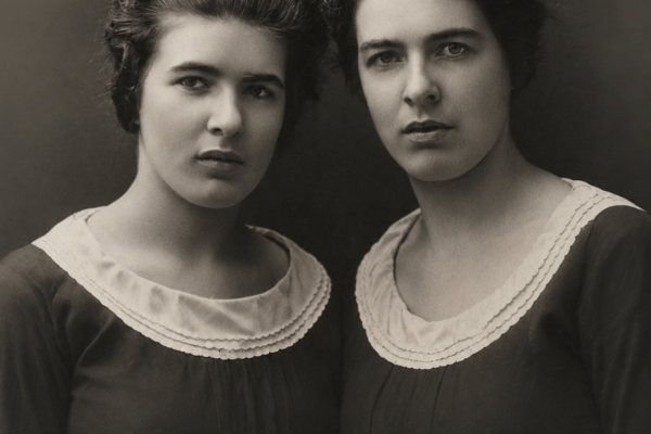 This 1897 Portrait of Two Sisters Seems Harmless — Until You Notice the Eyes