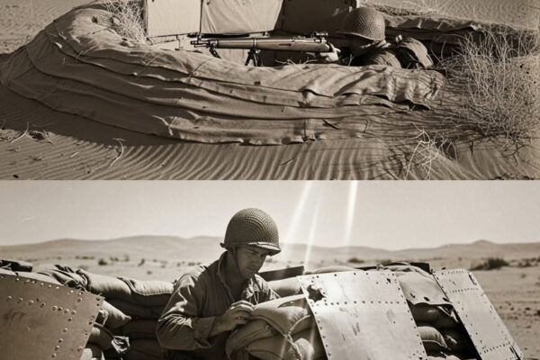 How One Sniper’s “Forbidden” Sand Bag Deflector Made 22 Luftwaffe Spotters Vanish.