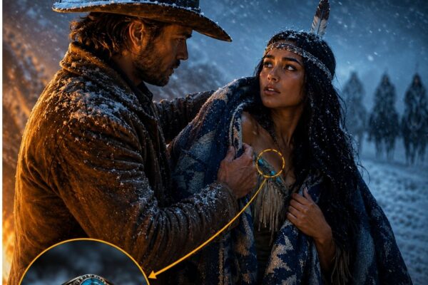 The Apache Woman He Saved From Freezing Returned with Her Tribe to Claim Him!