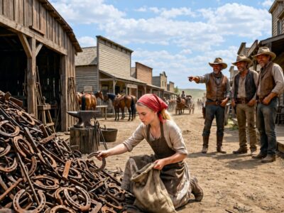 They Thought She Was Collecting Garbage for Pocket Change, But What Was Inside That Barn Left the Entire Town Speechless