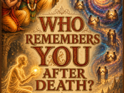 Who remembers you after death?