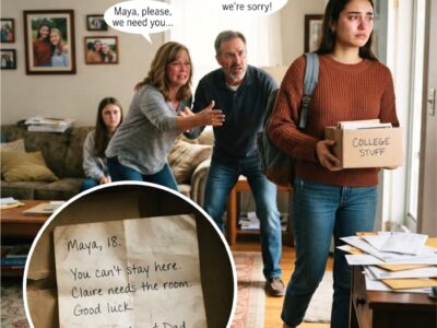 Mom gave my sister thousands for Christmas—but for asking “And what about me?” I got a slap in the face.