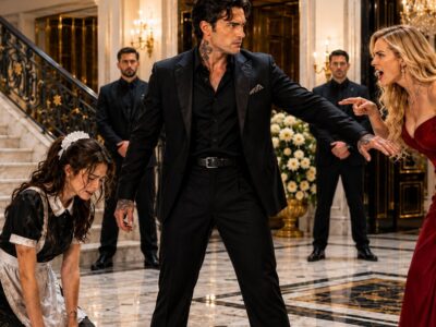 His Fiancée Forced a Poor Maid to Kneel All Night—Then the Mafia Boss Walked In