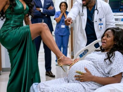 My billionaire husband watched his mistress trip my 8-month-pregnant body near the hospital stairs, and lied, “She’s unstable. Transfer her to the psych ward”. His private medics rushed forward with a stretcher to lock me away and steal my baby. The mistress smirked: “You’re just an incubator, and your time is up.” I didn’t scream or beg. I simply looked past them as the Hospital Director walked out. They didn’t realize their nightmare was about burned to hell.